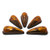 Blazer DF472CAK Teardrop Marker 5-Light Kit - Amber