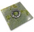Connemara Irish Marble Square Paperweight Mullingar Pewter Claddagh