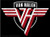 CD Visionary Van Halen Shield Logo Sticker Stickers