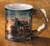 Wild Wings Golden Retreat  Cabin Sculpted Mug by Terry Redlin 16 oz