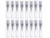 20Pcs Clear 5ml Empty Glass Spray Bottle Refillable Perfume Makeup Water Atomizer for Travel Party Must Makeup Cosmetic Sample Container Tool Best Xmas Gift