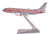 Flight Miniatures Western Airlines Bare Metal Boeing 737300 1200 Scale Display Model