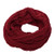 Womens Soft Thick Ribbed Knit Winter Infinity Circle Loop Scarf