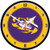 NCAA LSU Tigers WinCraft Official Round Clock