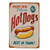 EffortLife Enjoy Our Delicious Hot Dogs Vintage Metal Tin Signs for Wall Bar Pub Home Retro Decor 12 x 8 Inch