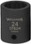Williams 37624 12Inch Drive 24mm Standard Impact Socket 12Point