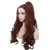 wildcos Long Brown Curly Ponytail Cosplay Wig for Women