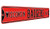 Authentic Street Signs 70050 Wisconsin Badgers Ave Heavy Duty Metal Street Sign Wall Decor 36 x 6 Red