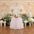 PartyDelight Sequin Tablecloth Table Topper Tree Skirt Round 70 Iridescent