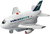 Daron Westjet Pullback Plane with Light and Sound