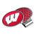 LinksWalker NCAA Wisconsin Badgers Golf Hat Clip with Ball Marker
