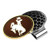 LinksWalker NCAA Wyoming Cowboys - Golf Hat Clip with Ball Marker