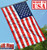 US Flag Factory 3x5 FT US American Flag Sewn Stripes Printed Stars Outdoor SolarMax Nylon  Made in America