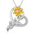 MEDWISE Sunflower Necklace Pendant Jewelry Gifts Gold Plated 925 Sterling Silver You Are My Sunshine Flower Necklace for Women Girls MEDWISE Sunflower Necklace Pendant Jewelry Gifts Gold Plated 925 Sterling Silver You Are My Sunshine Flower Necklace for Women Girls