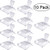 Maitys 10 Pack Queen Bee Cage Catcher Transparent Plastic Clip Catcher Trap Box Beekeeping Tool for Beekeepers