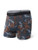 Saxx Underwear Mens Boxer Briefs  Quest Mens Underwear  Boxer Briefs with Builtin Ballpark Pouch SupportNavy Wood Grain CamoLarge