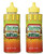Nathan Coney Island Mustard Squeeze Bottle 12ounce Pack of 2