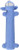 Multipet Original Loofa Dog Latex Ruff 6 Dog Toy Assorted Colors