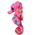 Wishpets ConfettiSoft 10" Seahorse Stuffed Animal Plush Toy - Pink