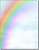 Rainbow Stationery Paper - 80 Sheets