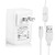 Gowoops 5V 3A Dual Port Power AdapterUL Listed  Micro USB Cable with ON Off Switch White