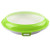 Food Preservation Tray Vacuum Seal  YIIMER 2 Pack Healthy Fresh Tray Food Storage Container With Elastic Lids Kitchen Refrigerator Storage Container Set Reusable for Long Food Preservation Green