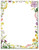 Flower Meadows Stationery Paper - 80 Sheets