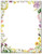 Flower Meadows Stationery Paper - 80 Sheets