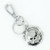 Harley-Davidson Chrome Willie G skull H-D Wordmark & Flames Key chain