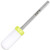 PANA 332 Shank Size Professional USA  Smooth Top Large Barrel White Ceramic Bit  Nail Drill Bit for Dremel Machine Extra Fine Small Barrel