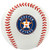 Rawlings MLB Houston Astros Team Logo Baseball Official White