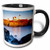 3dRose mug_144540_4 Nubble Lighthouse At Cape Neddick, Maine, USA-Us20 Bjn0030-Brian Jannsen Ceramic, 11 oz, Black/White