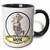 3dRose mug_103393_4 "Funny Worlds Greatest Nun Cartoon" Two Tone Mug, Black/White, 11 oz
