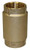 Merrill CVNL125 114 NoLead Brass InLine Check Valve 700 Series