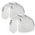 Ergodyne Skullerz 8945 Universal Safety Bump Cap Insert Lightweight Fits Into Any Baseball Hat 2Pack