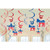 Democratic Party Value Pack Foil Swirl Decorating Kit