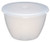 Kitchen Craft MediumSmall Plastic Pudding Basin with Lid 570 ml 1 Pint