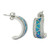 Montana Silversmiths River Lights Walking Along The Waters Path Cuff Earrings