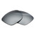 BlazerBuck Antisalt Polarized Replacement Lenses for Oakley Catalyst OO9272  Silver Chrome