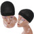 2Pcs Mesh Wig Cap for Wig Making Breathable Mesh Dome Caps for Wigs Black Wig Making Caps for Women Stretchable Mesh Style Wig Cap with Elastic Band M  2Pcs