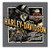HarleyDavidson Road Rage Skeleton Embossed Tin Sign 145 x 145 inches 2011321