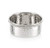 4inch Hammered Stainless Steel Wine Coaster with Crystal Diamond Edge