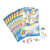 Unicorn Rainbow Sticker Sheets by Fun Express 2 Dozen