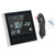Programmable WIFI Heating Thermostat Wireless Digital LCD Touch Screen App Control Temperature Controller 110VBlack