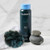 Harrys Stone Body Wash 16oz Bundle with Pouf Blue pouf may vary in color