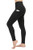 YGGYM Yoga Pants Work Out Leggings with PocketsTummy ControlHigh Waist Workout Running Pants Medium Black