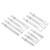 Monkey King Bar 11pcs 0401 Round Shank Air Hammer Bits Pneumatic Chisel Chisel Pneumatic Hammers Bits Set for Air Hammer
