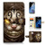 ( For Samsung S7 Edge , Galaxy S7 Edge ) Wallet Case Cover & Screen Protector Bundle A6234 Cheshire Cat Evil