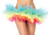 Leg Avenue Womens Rainbow Organza Tutu wOptional LED Multicolor OS