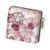 GlassOfVenice Murano Glass Venetian Reflections Square Adjustable Ring  Purple Silver
